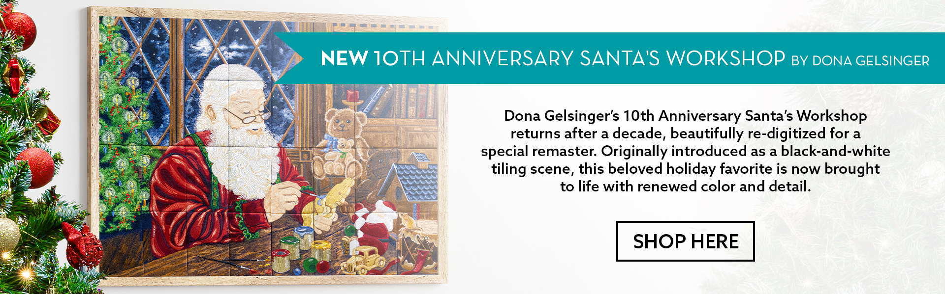10th anniversary Santa's Workshop