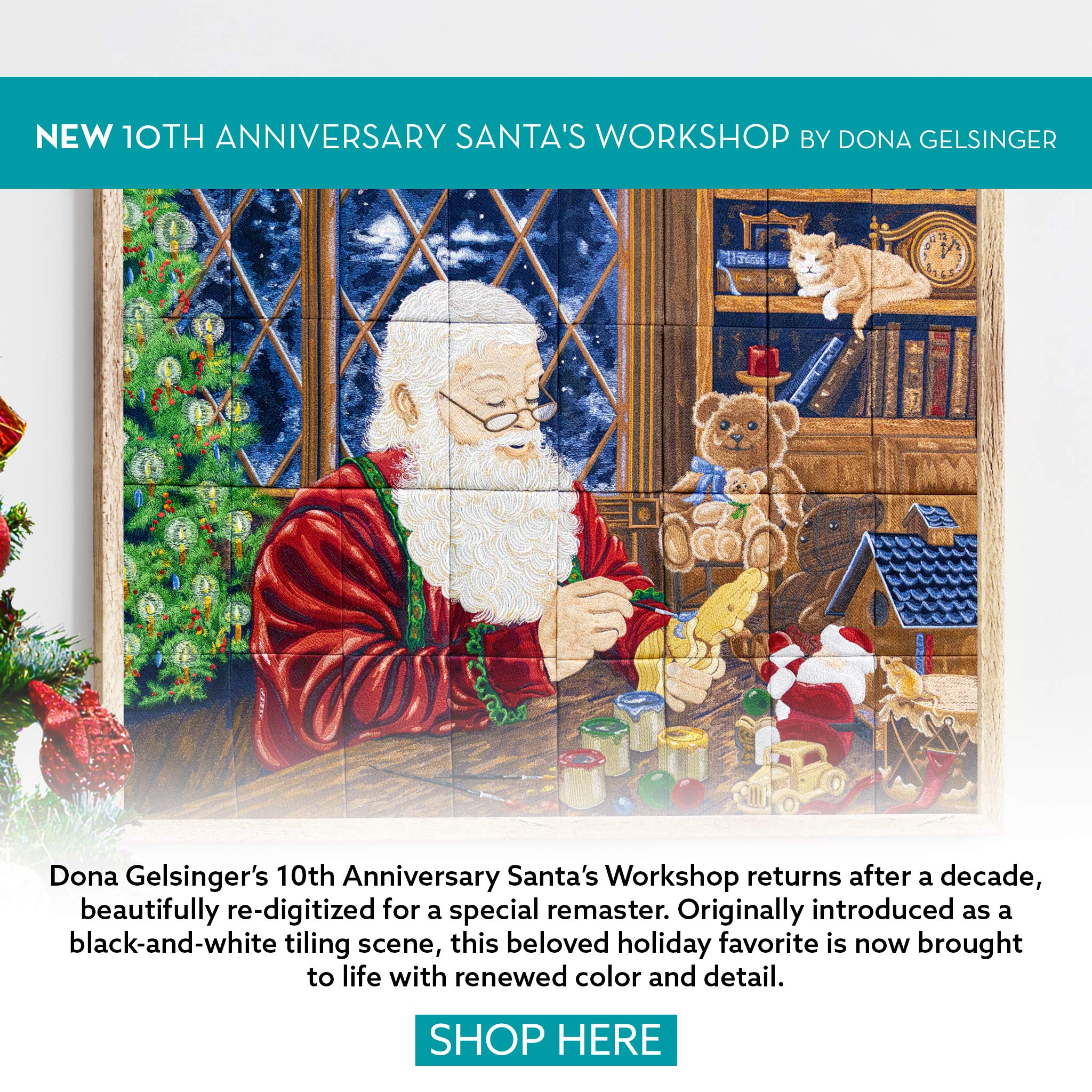 10th anniversary Santa's Workshop