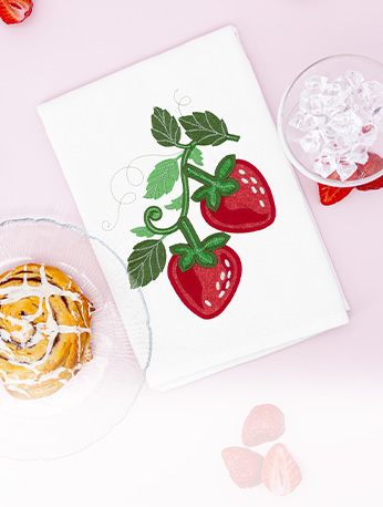 cherry berry applique