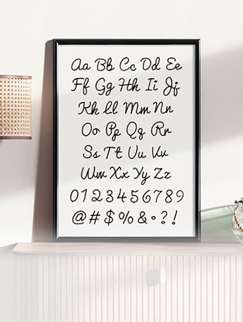 Chainstitch Alphabet