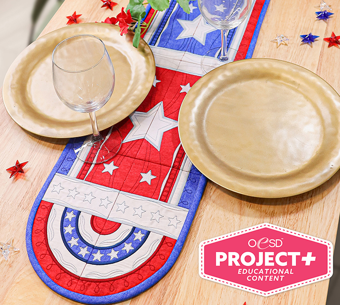 Patriotic Table Runner