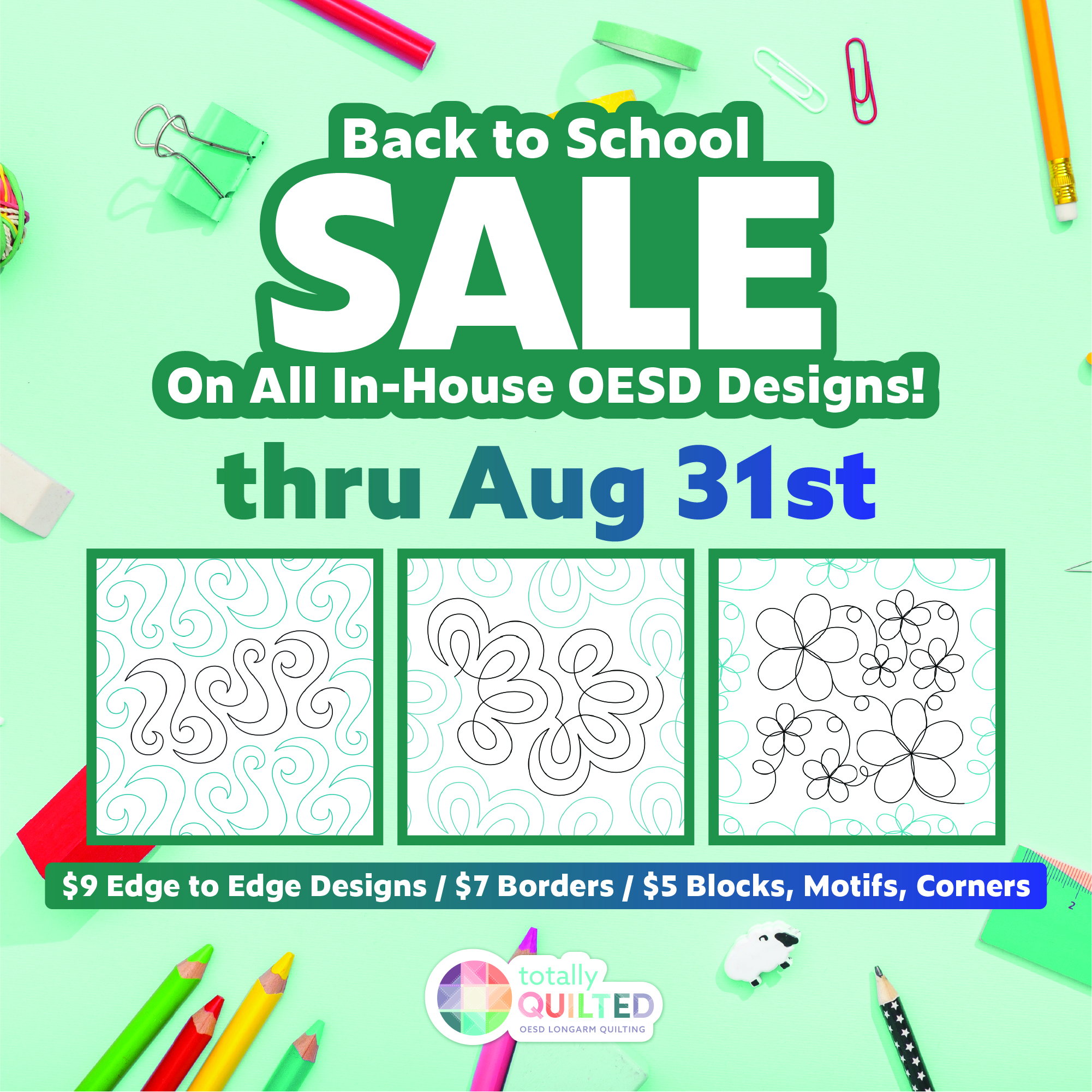 Back to School Sale