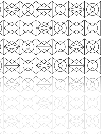 Arrowheads Border <small>by Tula Pink</small>