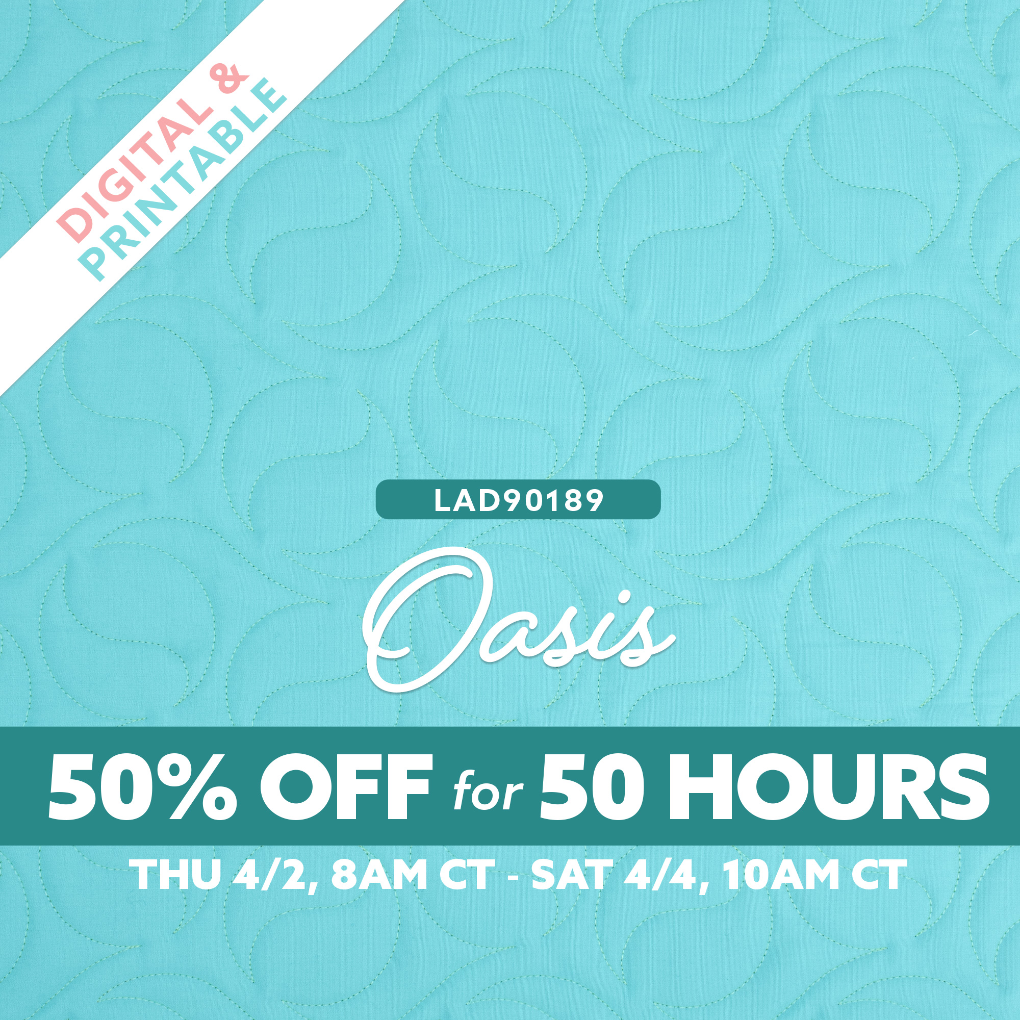 Oasis 50 50 Promotion