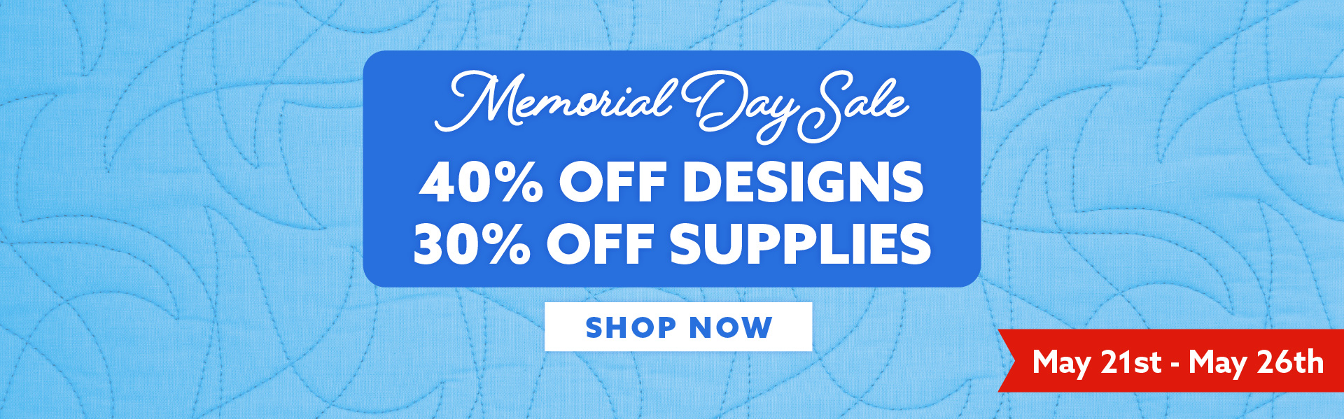 Memorial Day Sale