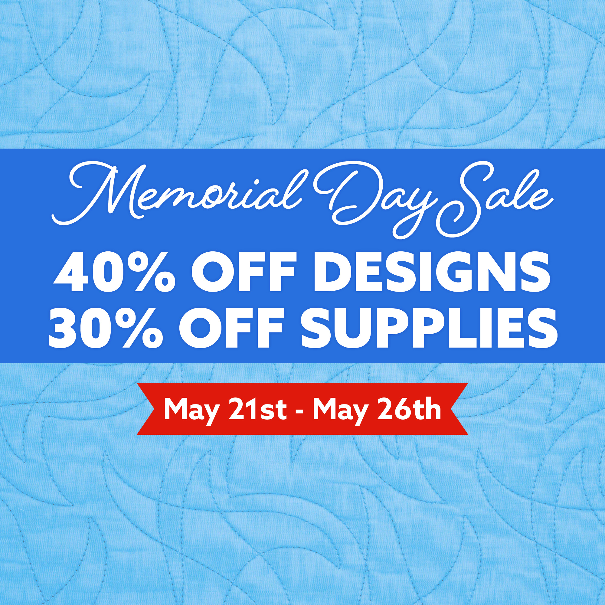 Memorial Day Sale