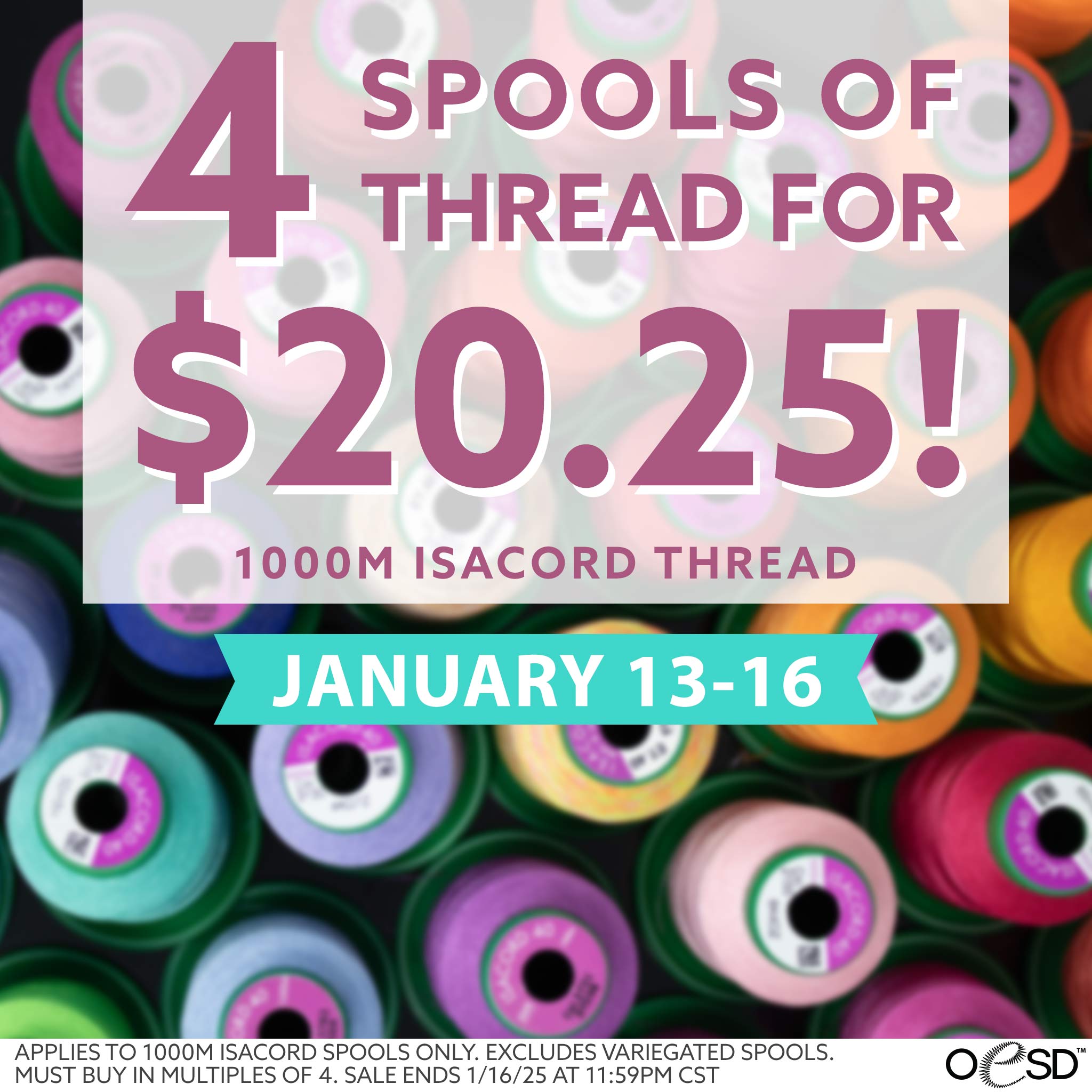 2025 Thread Sale