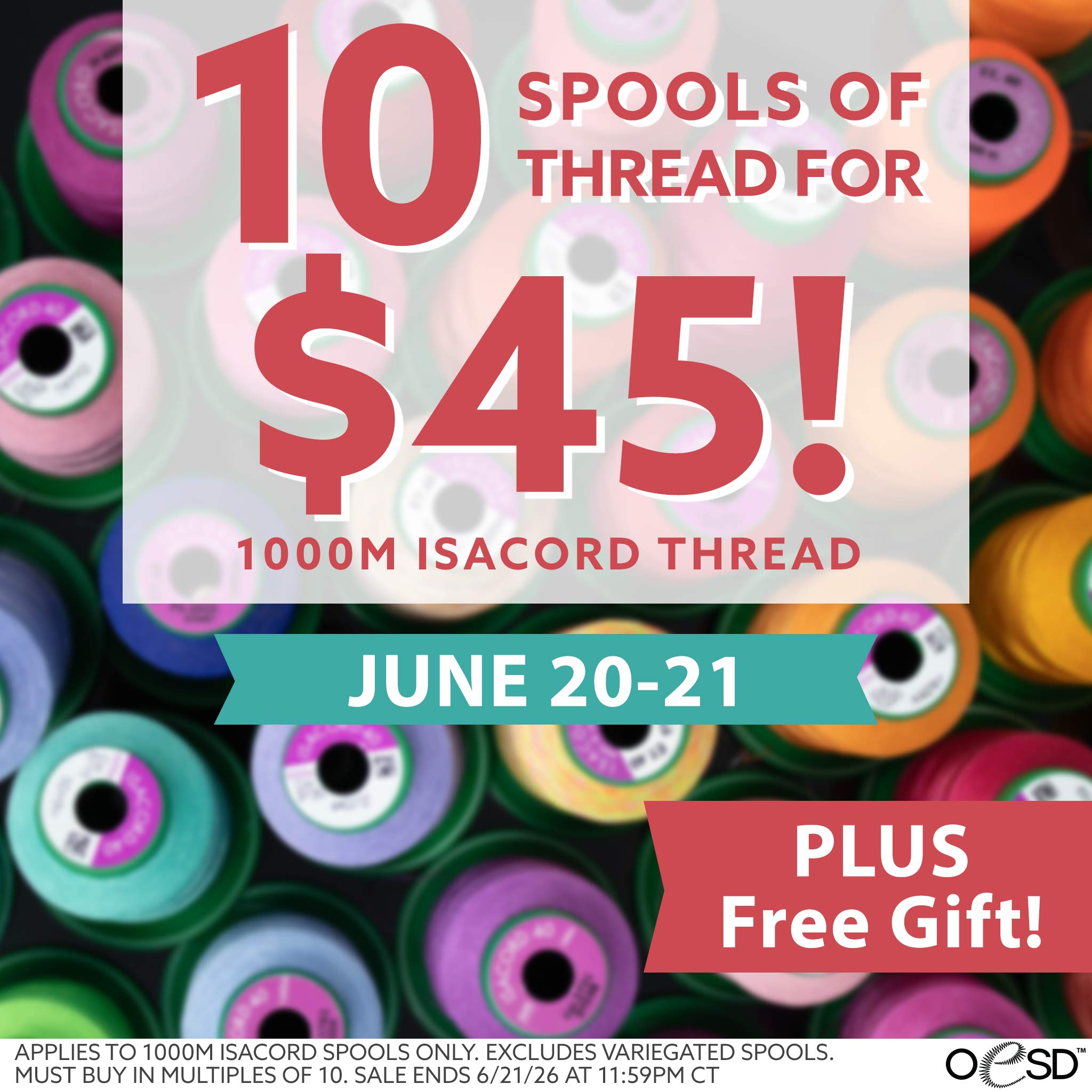 Thread Sale