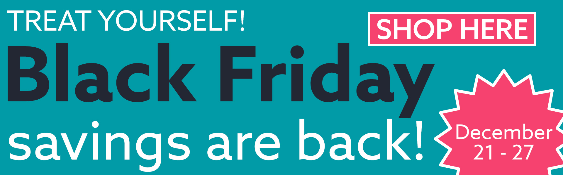 Black Friday Savings