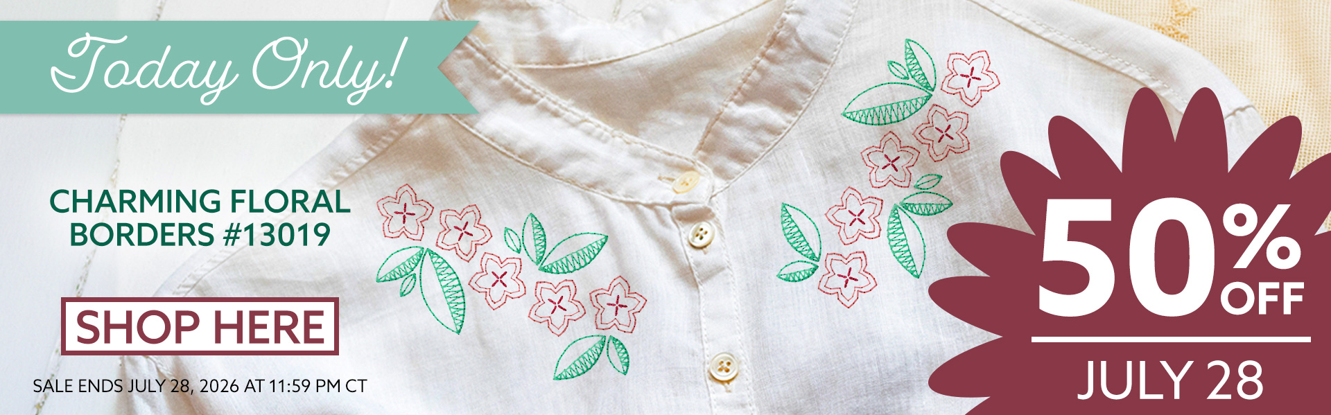 Charming Floral Borders
