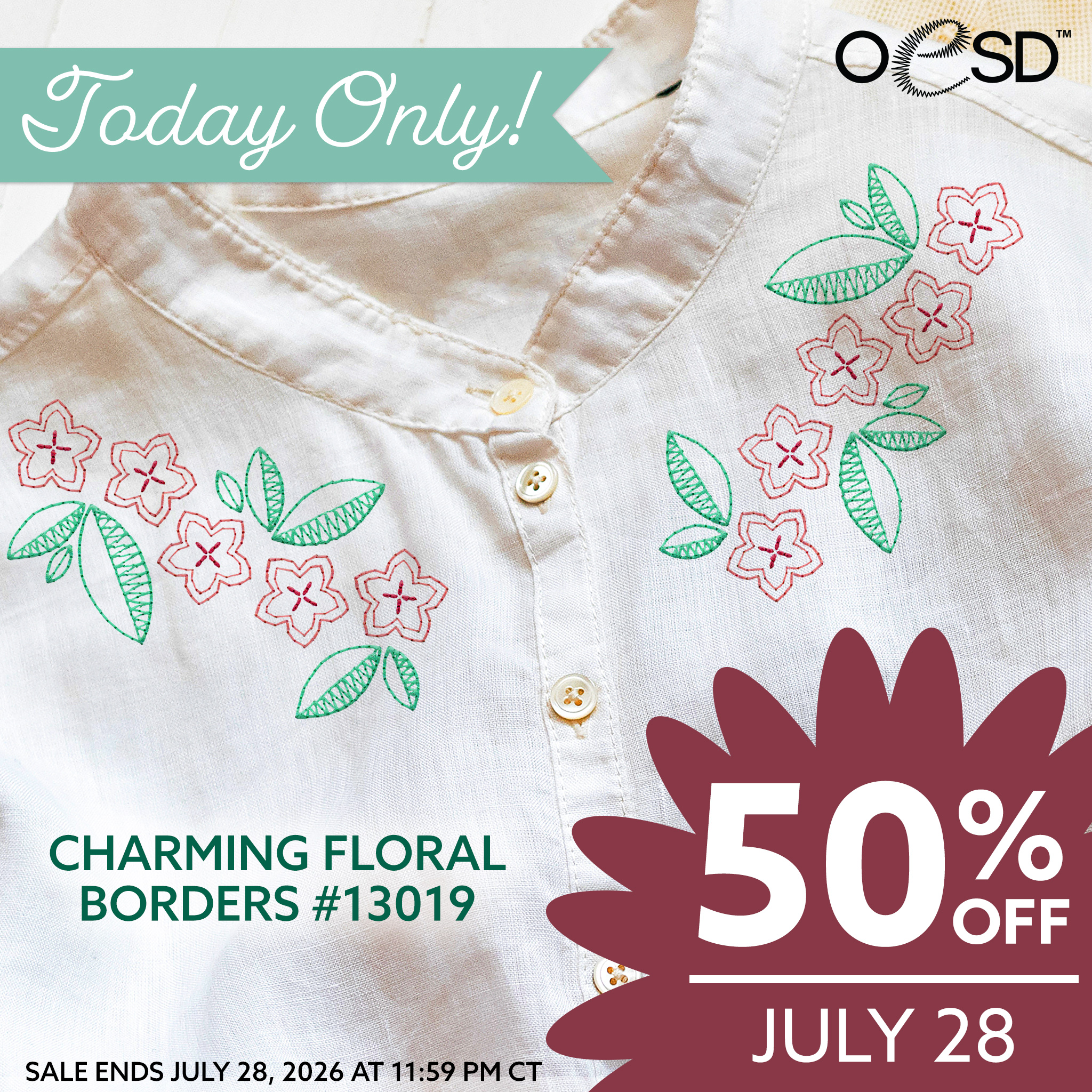 Charming Floral Borders