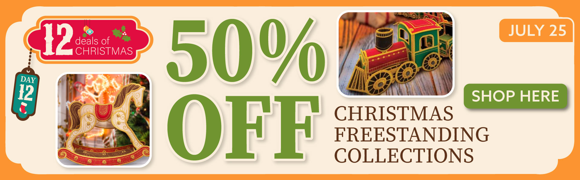 Freestanding Christmas Collections