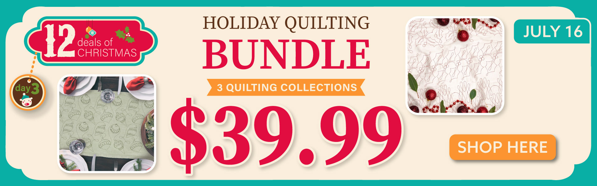 Holiday Quilting Bundle