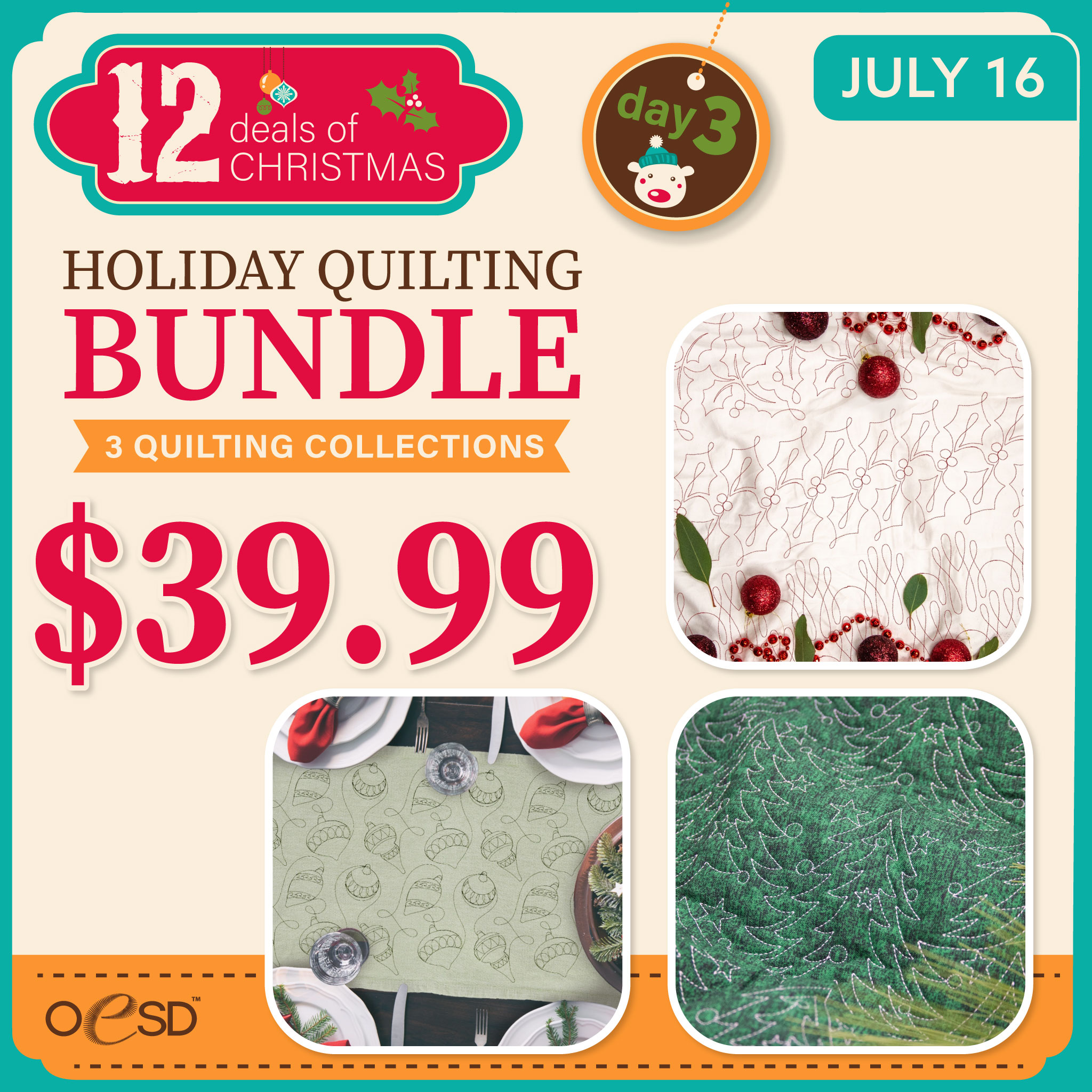 Holiday Quilting Bundle