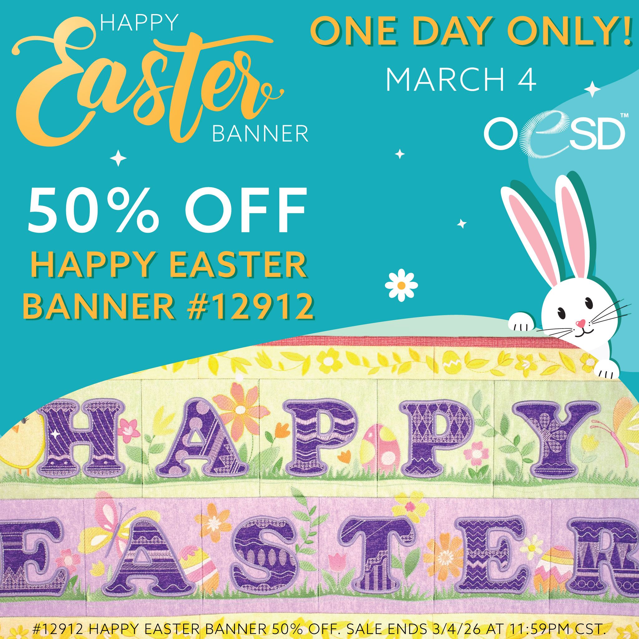 Happy Easter Banner