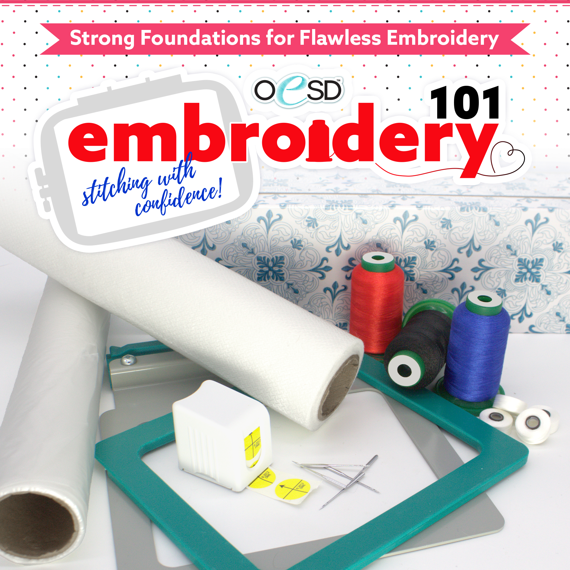 Embroidery 101 Virtual Event