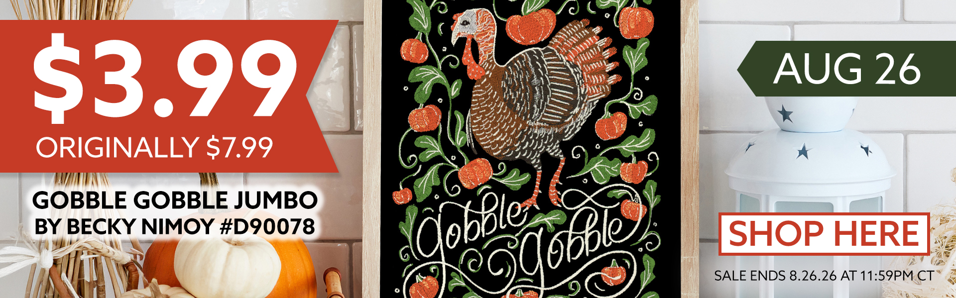 Gobble Gobble Jumbo by Becky Nimoy