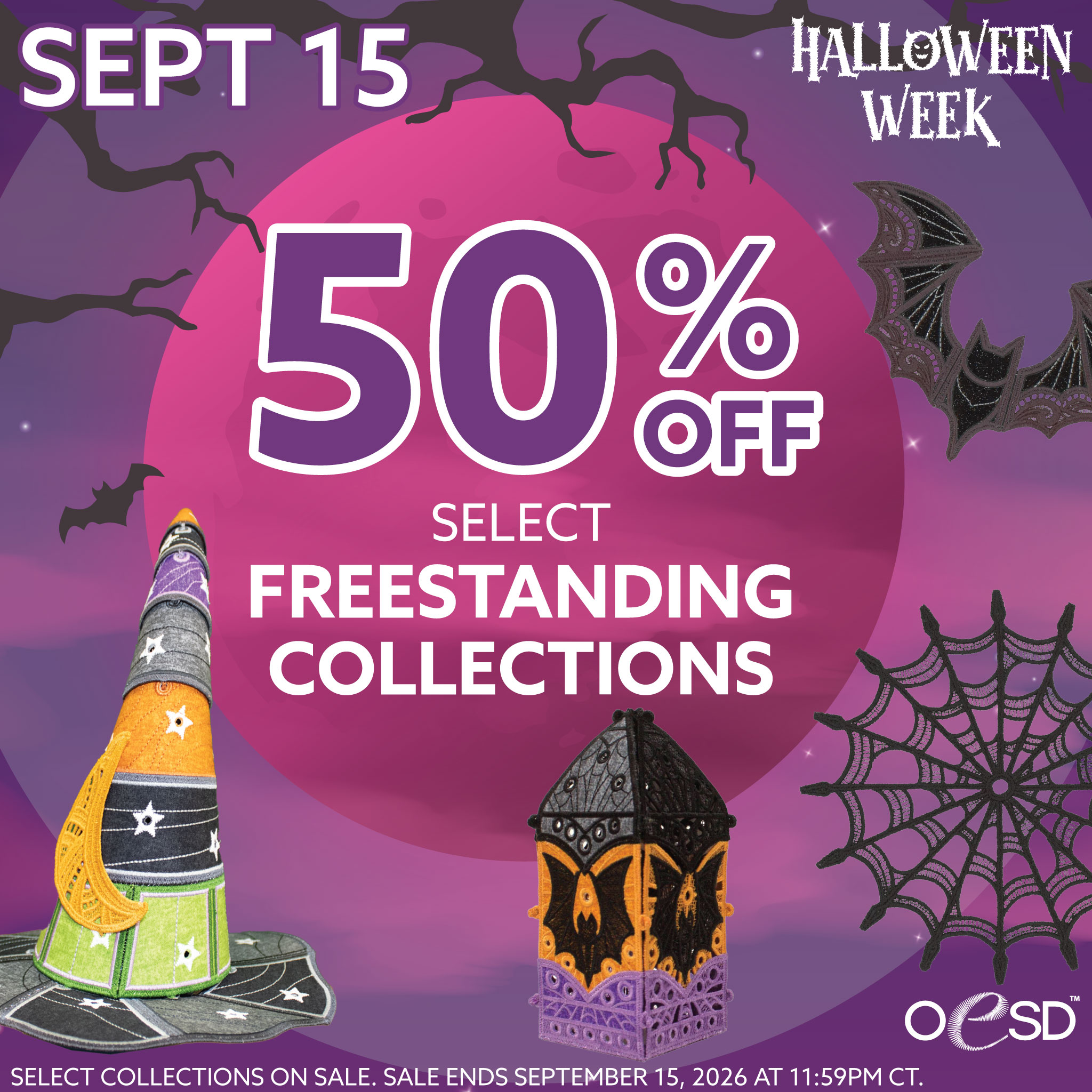 Halloween Week Freestanding