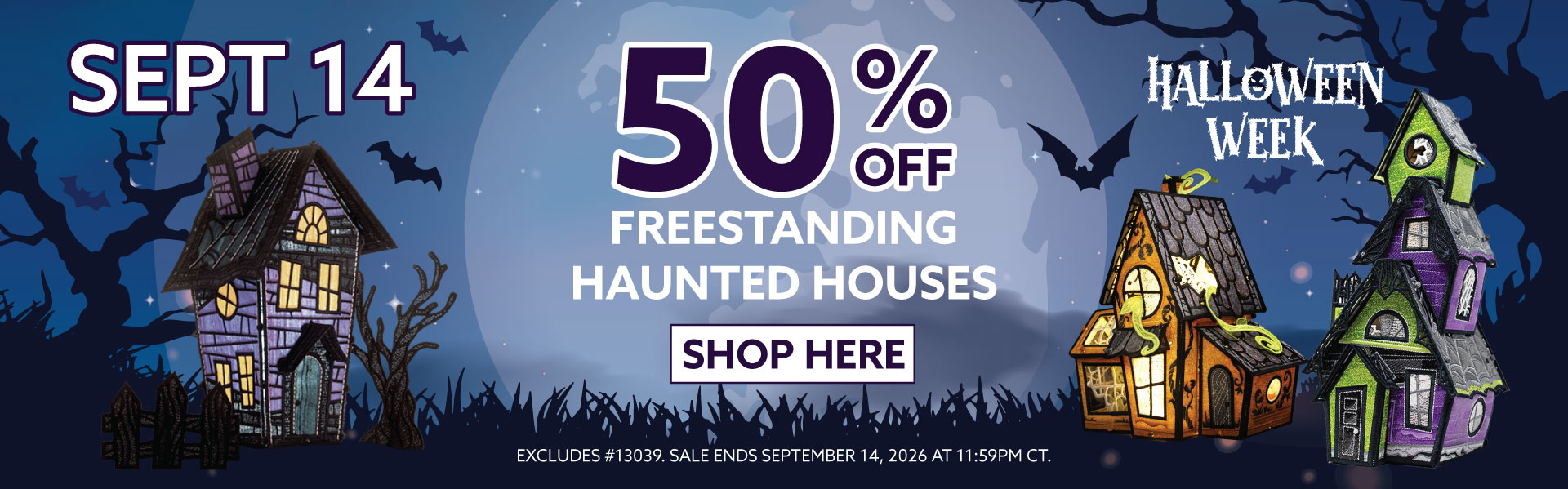 Halloween Week Haunted Houses