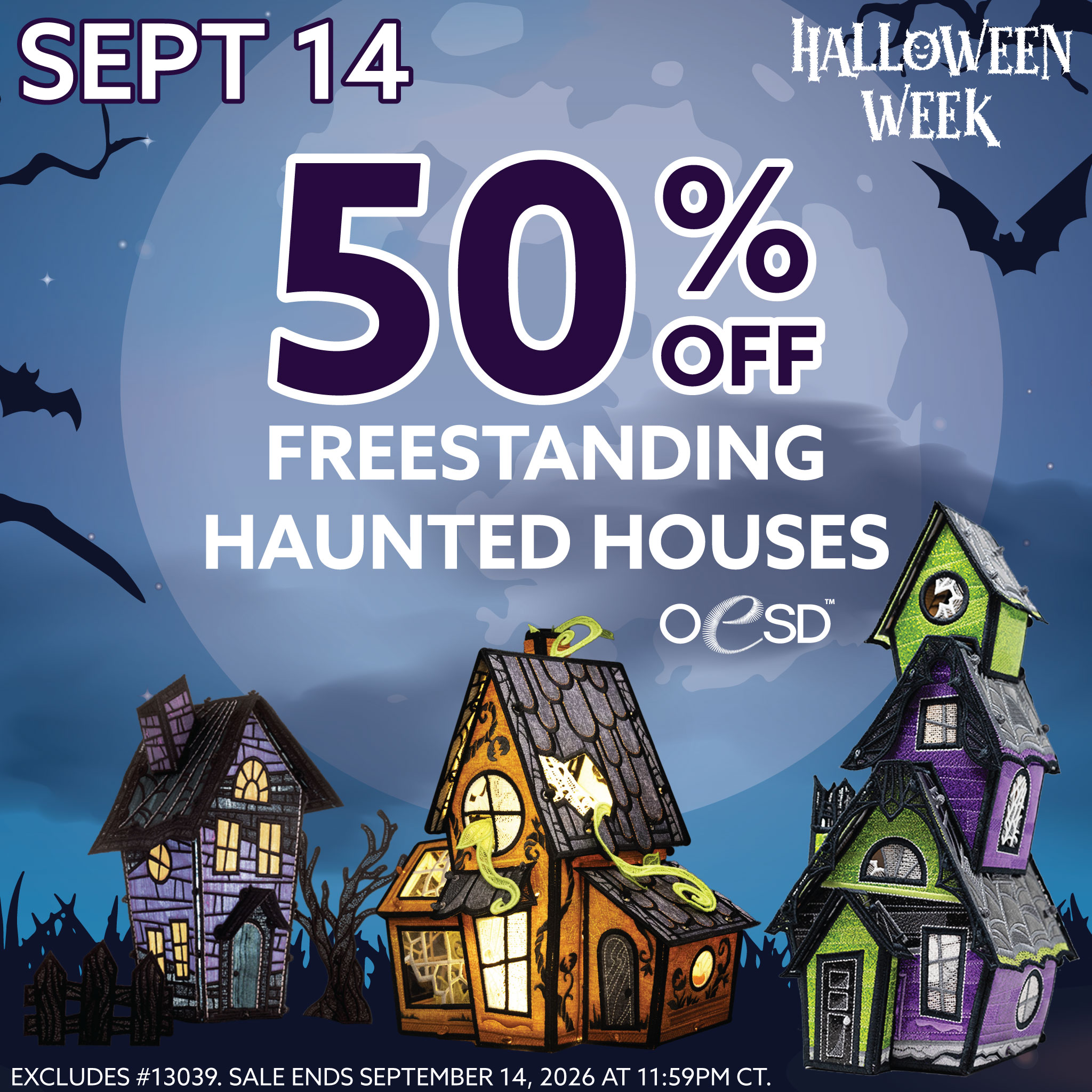 Halloween Week Haunted Houses