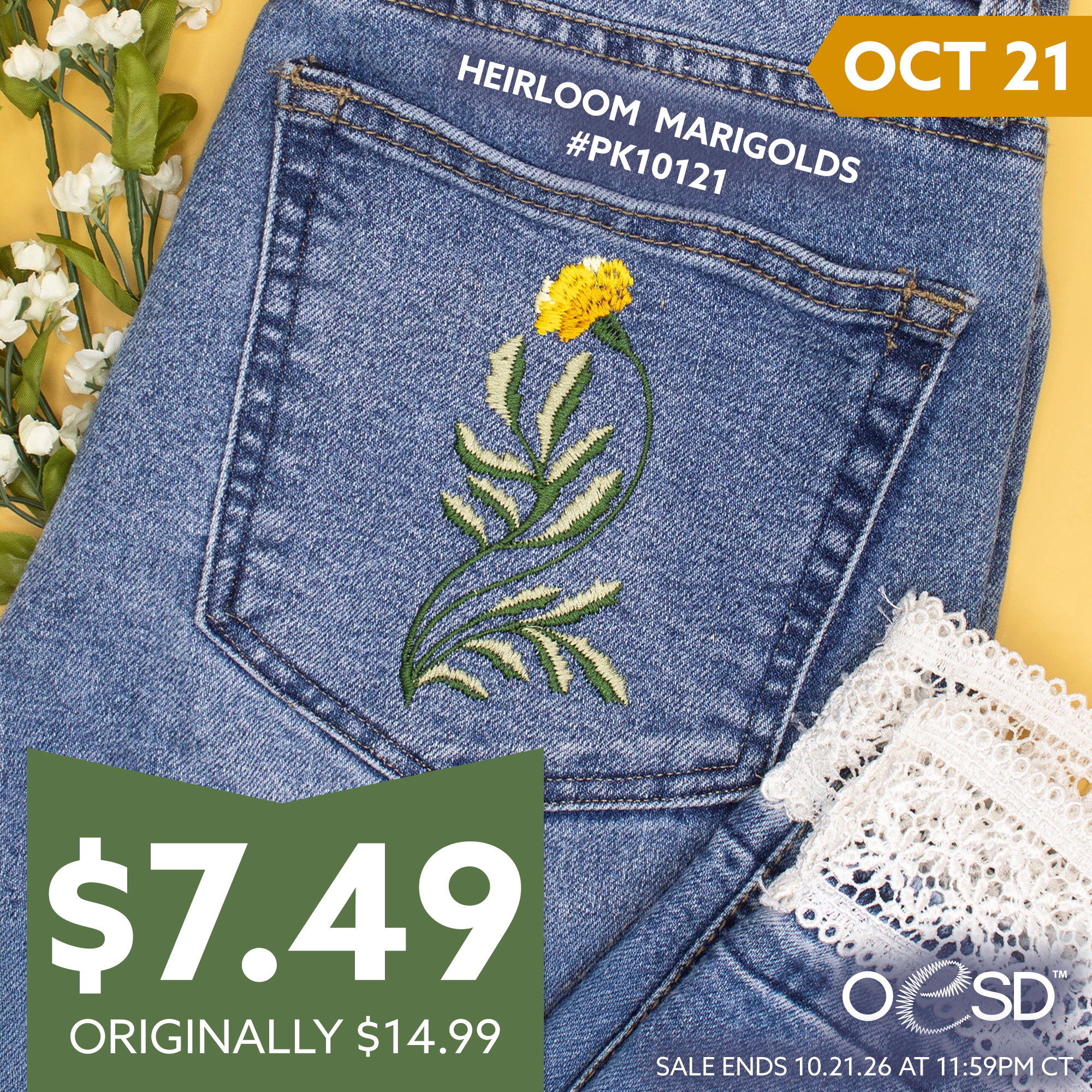 Heirloom Marigolds