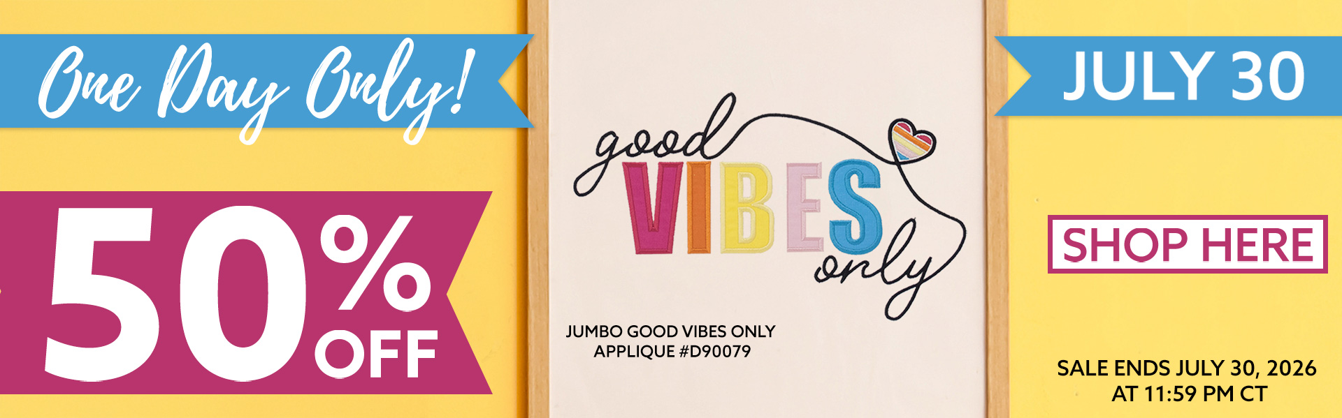 Jumbo Good Vibes Only