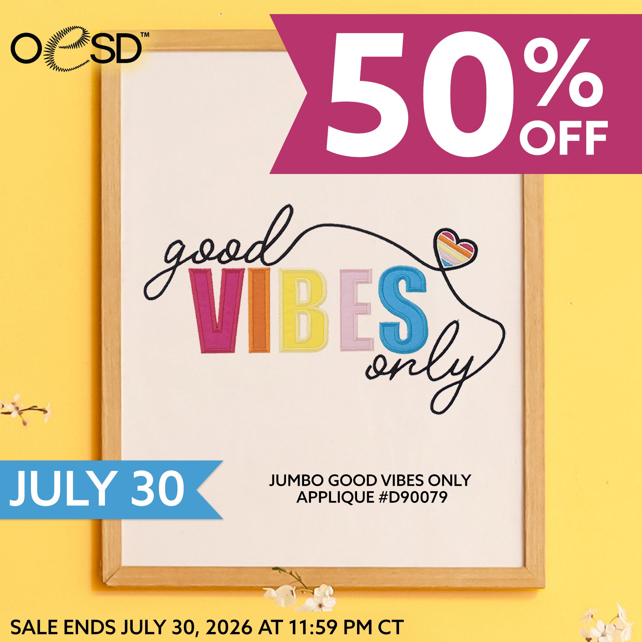 Jumbo Good Vibes Only