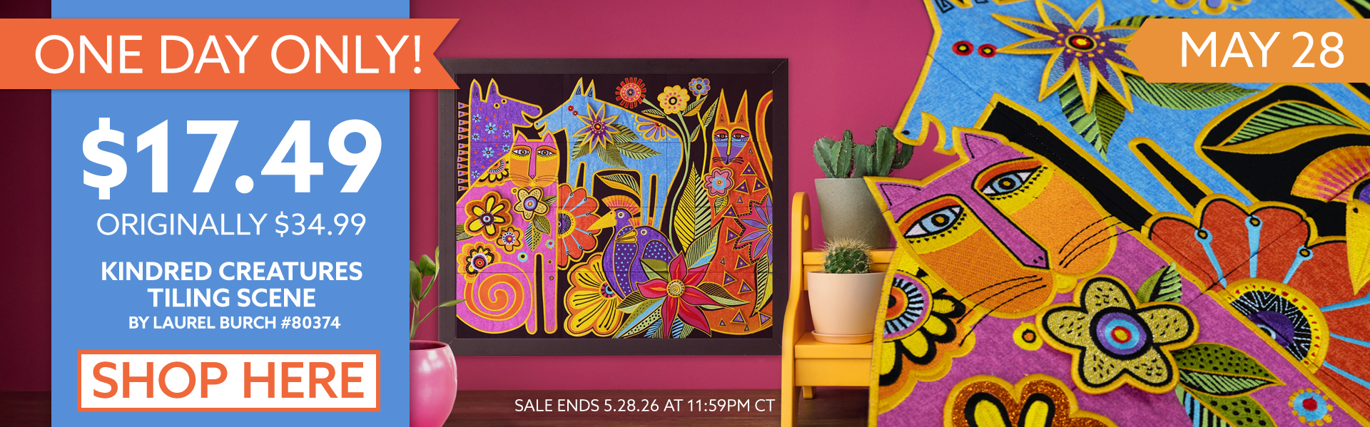 Kindred Creatures Tiling Scene Sale
