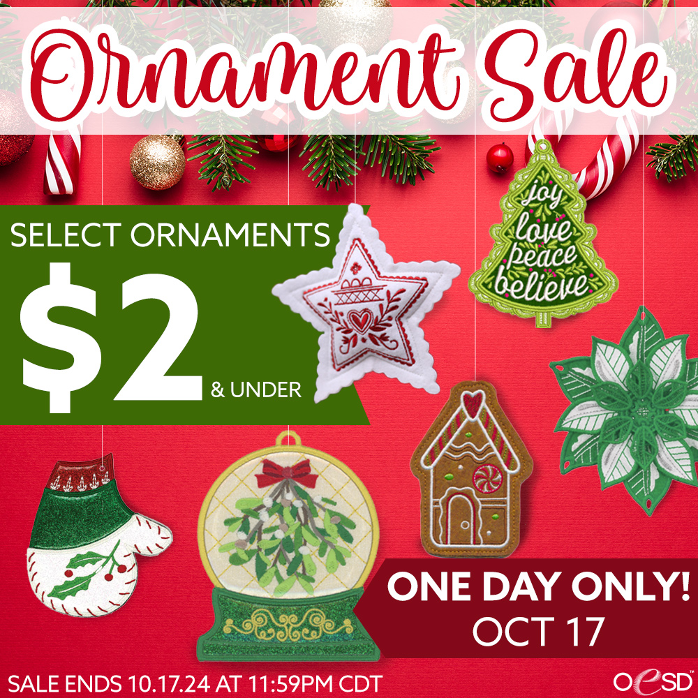 Ornament Sale