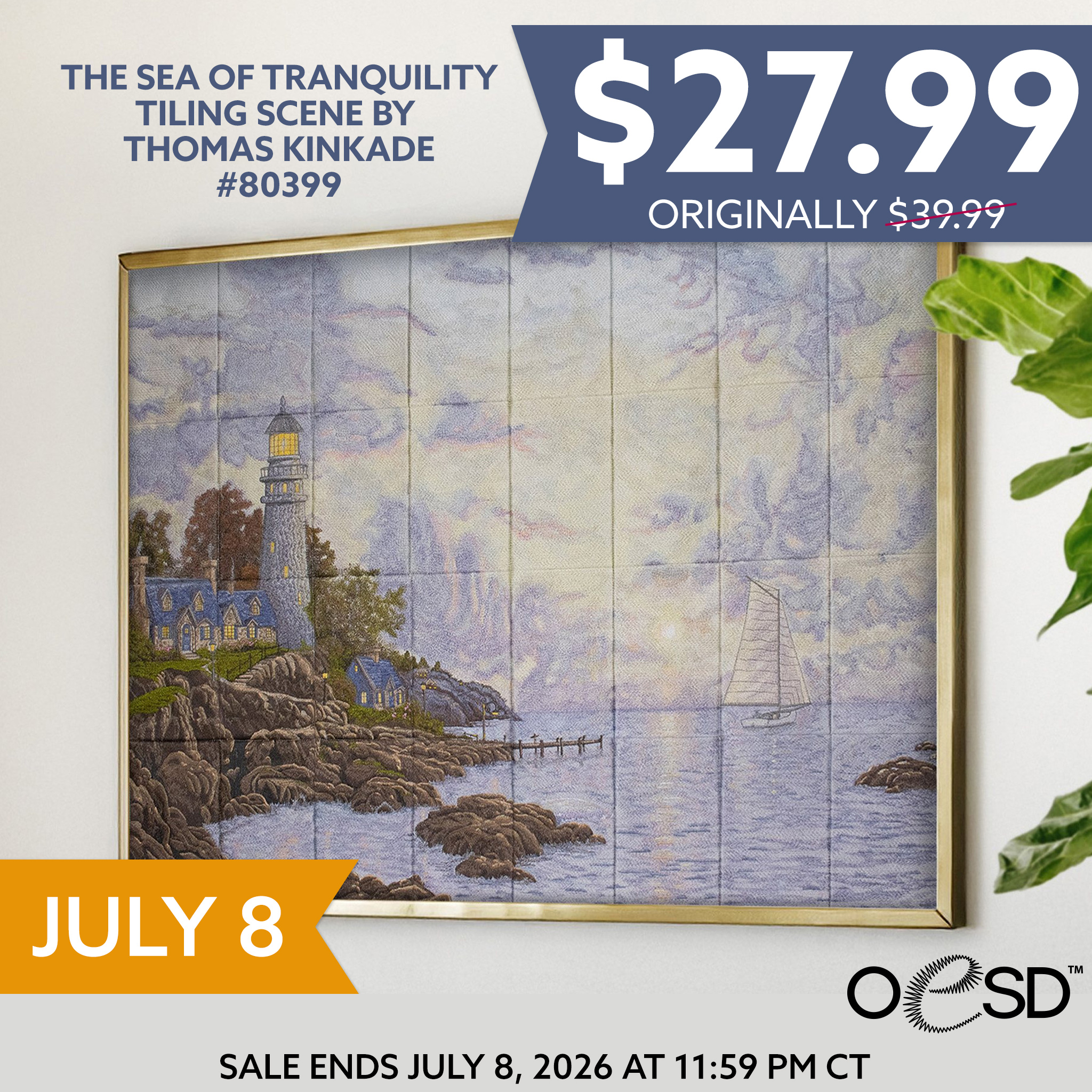 Sea of Tranquility Tiling Scene