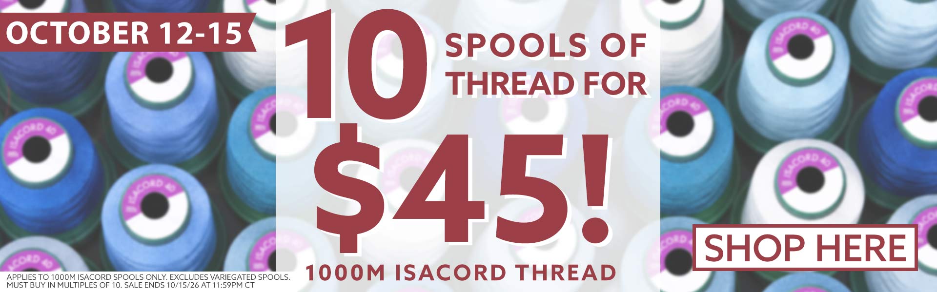 Thread Sale