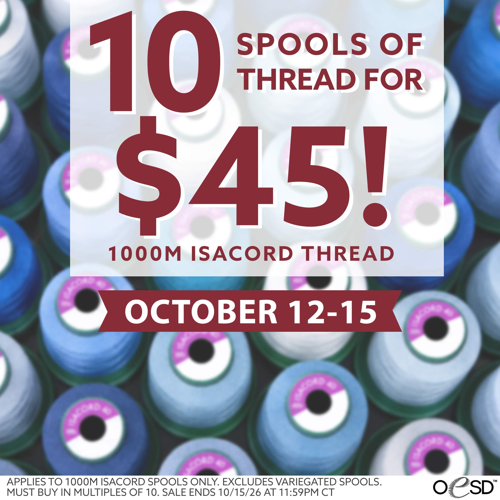 Thread Sale