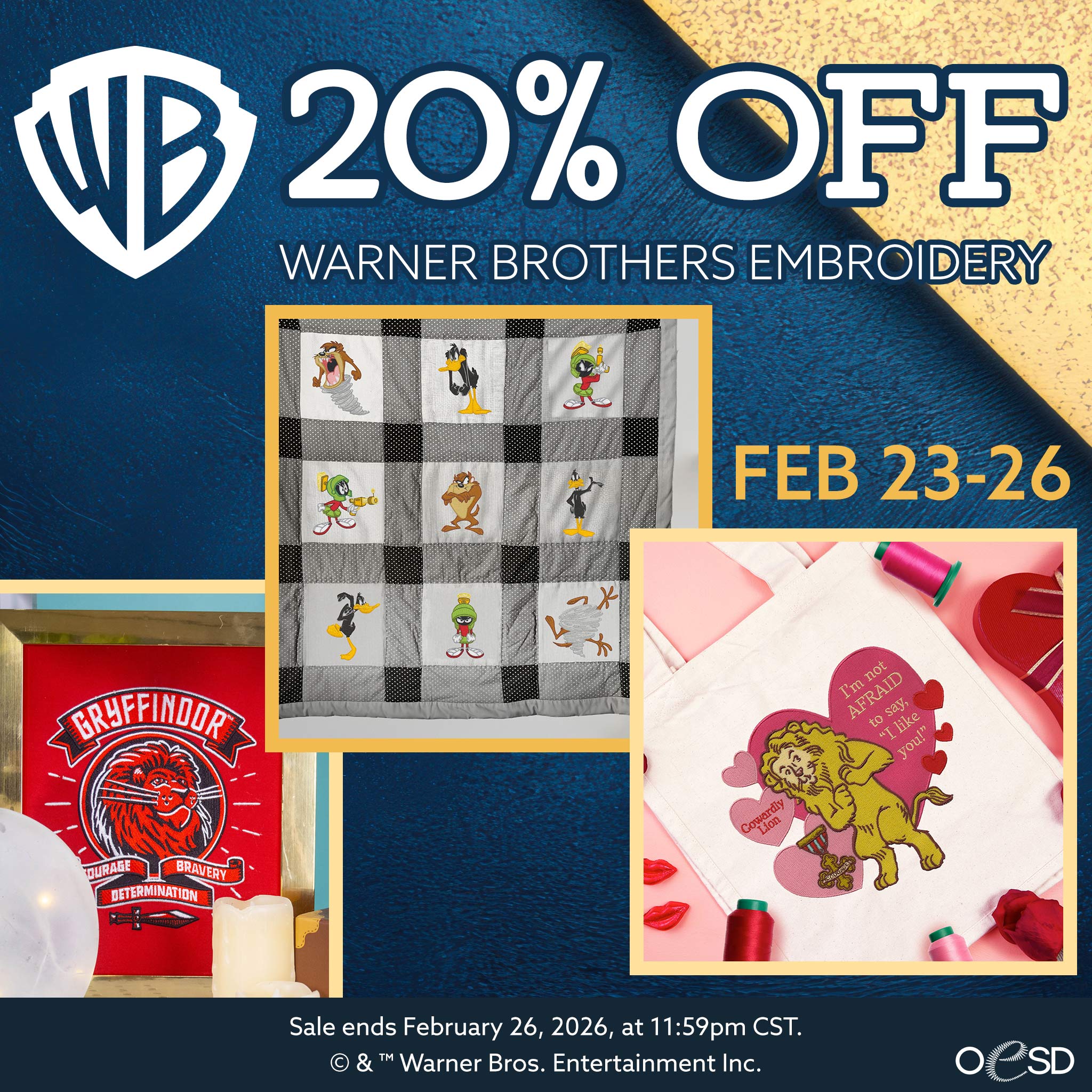 Warner Brothers Sale