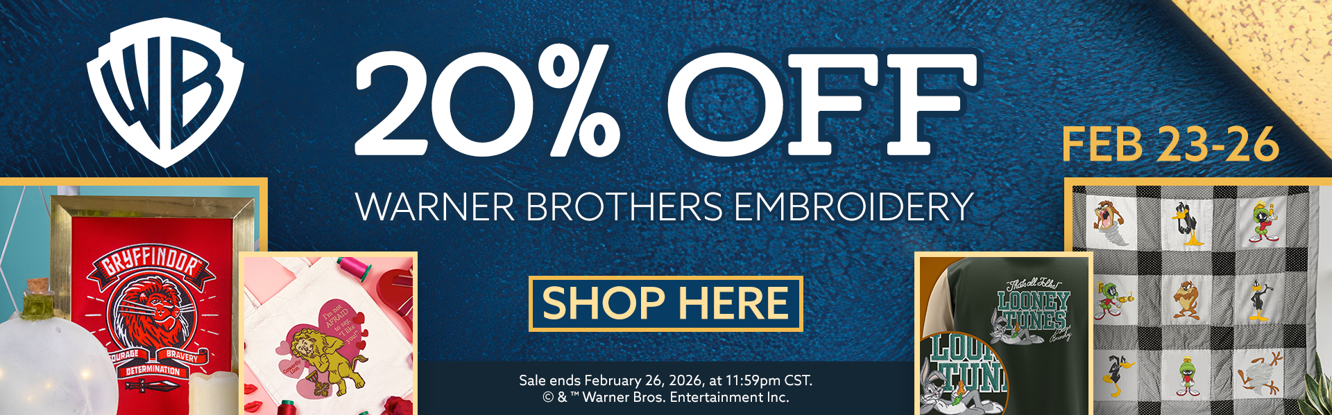 Warner Brothers Sale